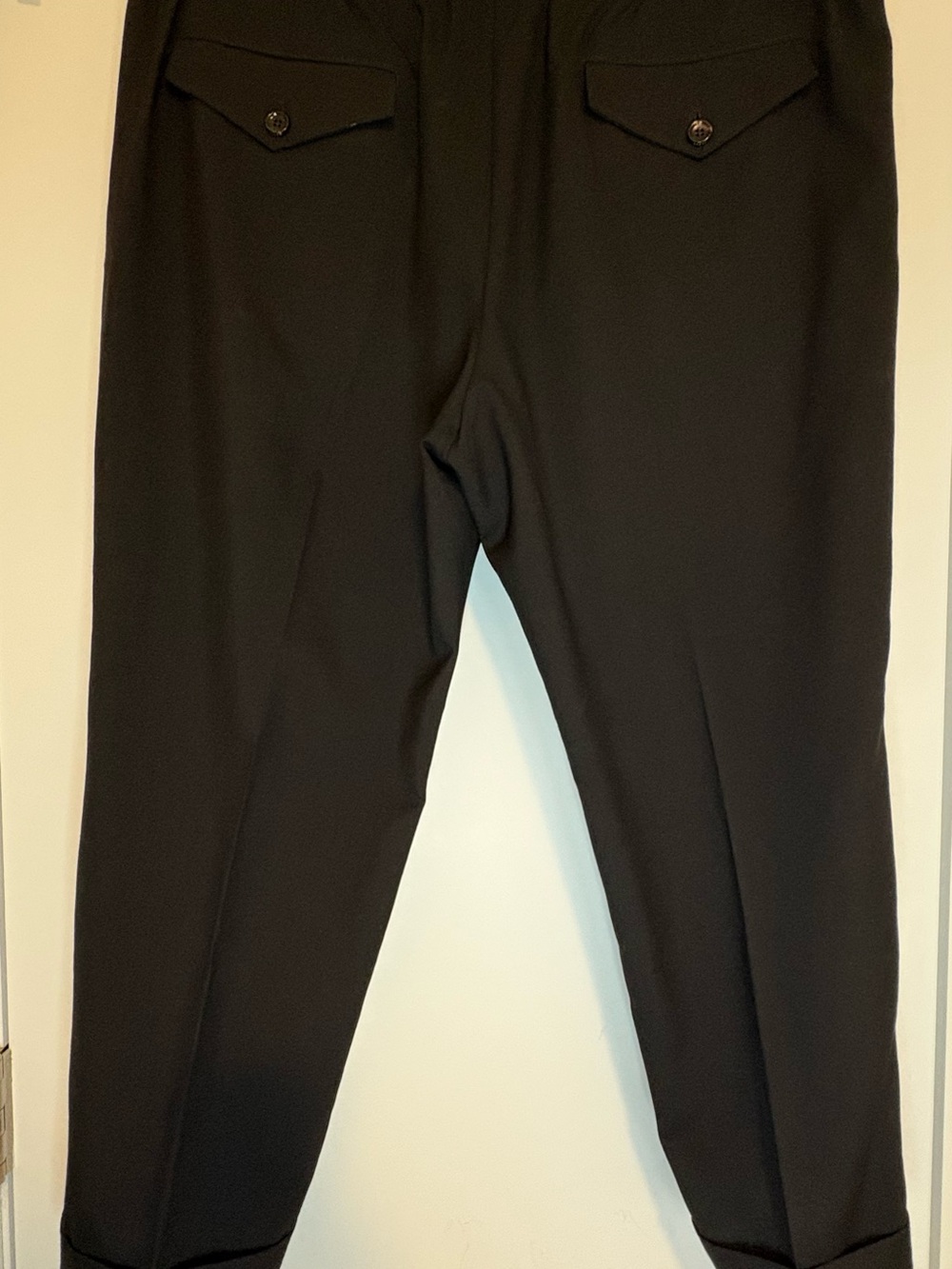 Gucci Men's Black Drawstring Tapered Jogger Pants - Picture 4 of 5